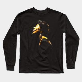 Jazz Singer Portrait #3 Long Sleeve T-Shirt